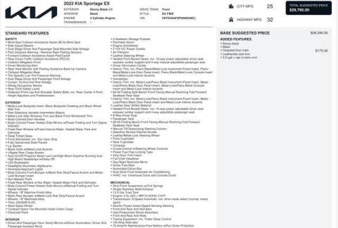 2023 Kia Sportage EX