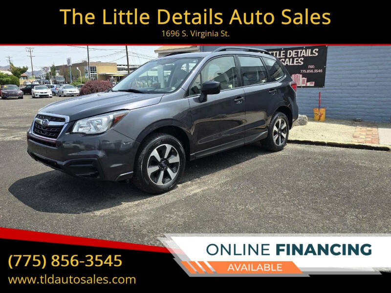 2018 Subaru Forester for sale at The Little Details Auto Sales in Reno NV