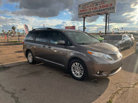 2015 Toyota Sienna for sale at Carz R Us LLC in Mesa AZ