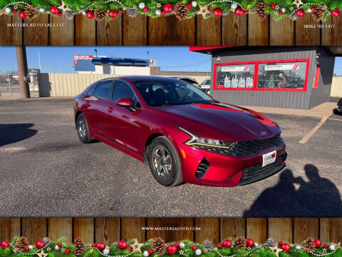 2021 Kia K5 for sale at MASTERS AUTO SALE LLC in Lubbock TX