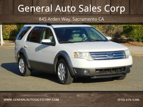 2009 Ford Taurus X for sale at General Auto Sales Corp in Sacramento CA