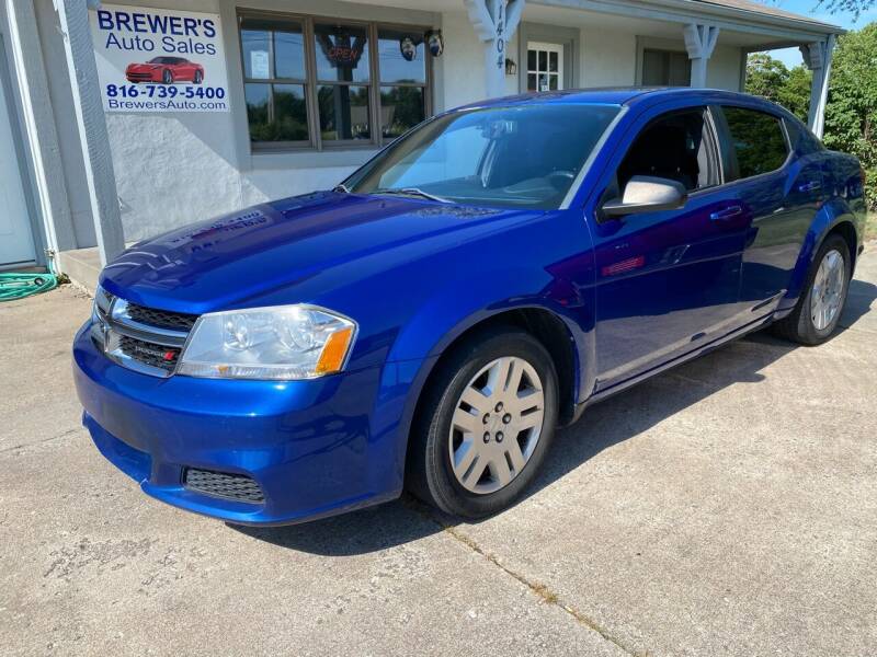 2014 Dodge Avenger for sale at Brewer's Auto Sales in Greenwood MO