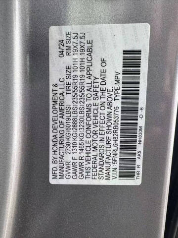 2024 Honda Odyssey Touring