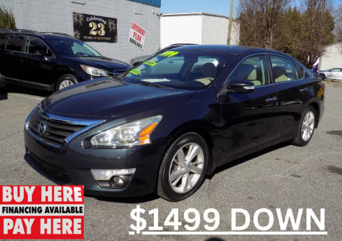 2015 Nissan Altima for sale at Pro-Motion Motor Co in Lincolnton NC