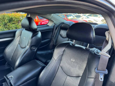 2012 Infiniti G37 Coupe Journey