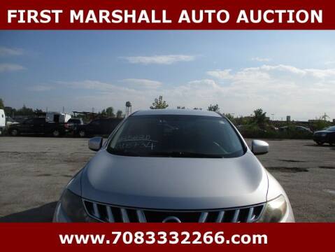 2010 Nissan Murano for sale at First Marshall Auto Auction in Harvey IL