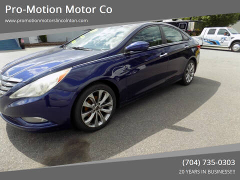 2011 Hyundai Sonata for sale at Pro-Motion Motor Co in Lincolnton NC