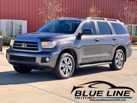 2012 Toyota Sequoia for sale at Blue Line Motors in Bixby OK