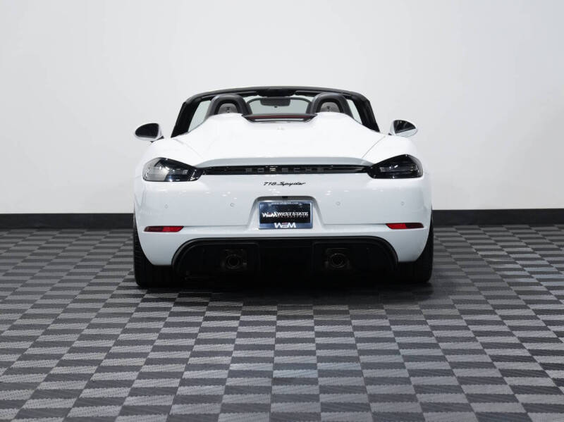 2021 Porsche 718 Boxster Spyder