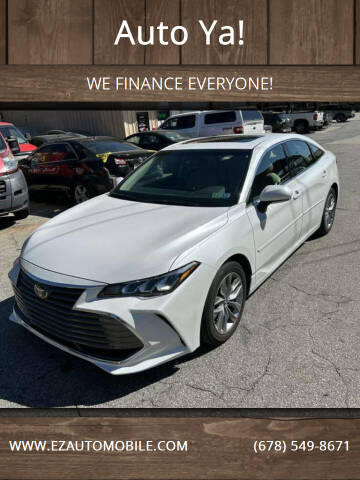 2019 Toyota Avalon for sale at Auto Ya! in Duluth GA