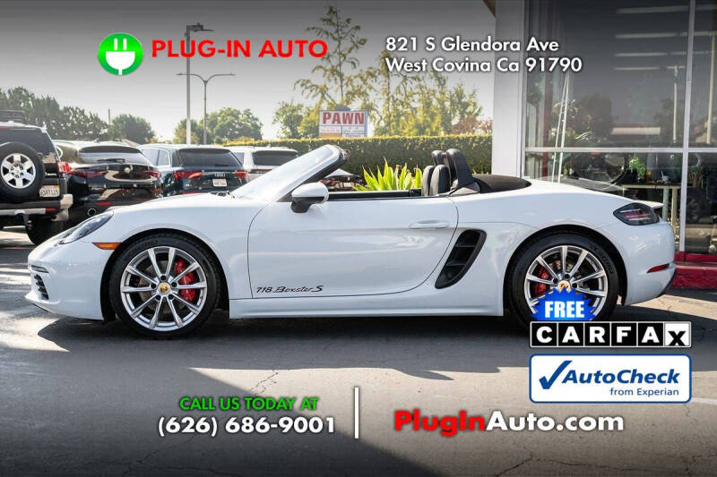 2018 Porsche 718 Boxster S