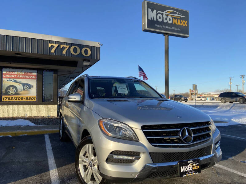 2012 Mercedes-Benz M-Class for sale at MotoMaxx in Spring Lake Park MN