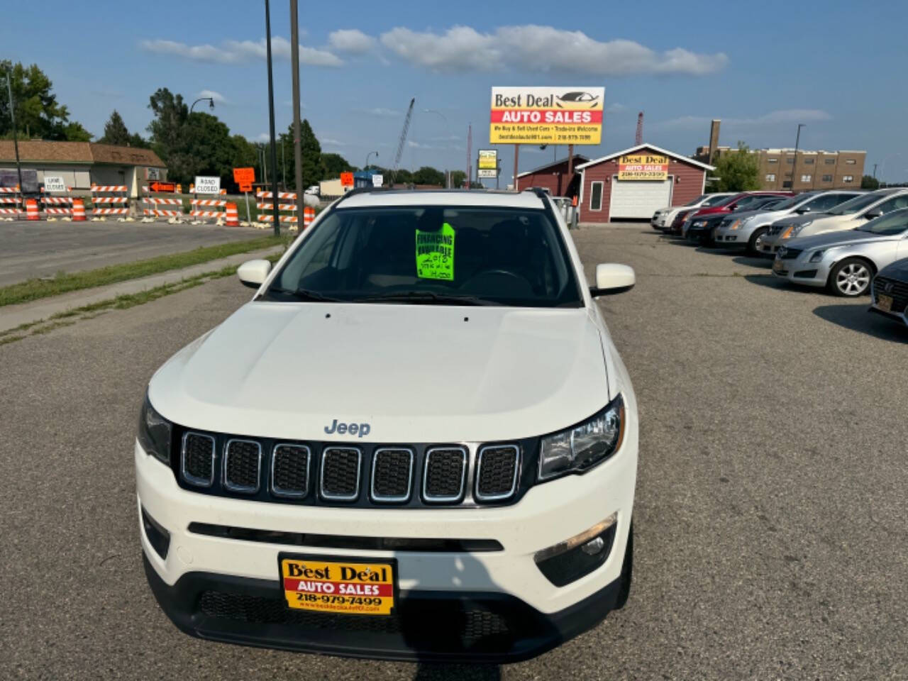 2018 Jeep Compass for sale at BEST DEAL AUTO SALES in Moorhead, MN