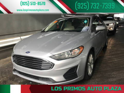2019 Ford Fusion Hybrid for sale at Los Primos Auto Plaza in Brentwood CA