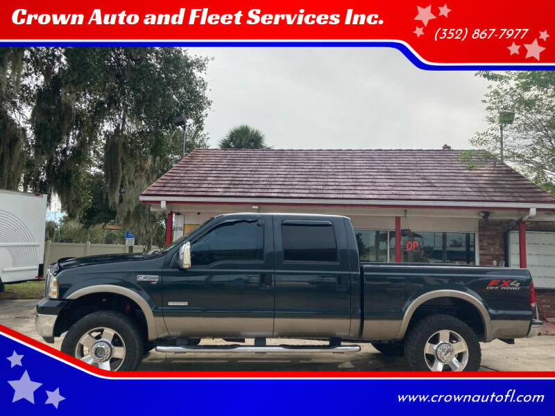 2006 Ford F-250 Super Duty for sale at Crown Auto and Fleet Services Inc. in Ocala FL
