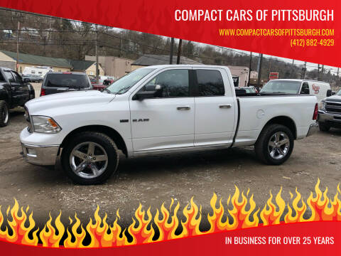 2010 Dodge Ram Pickup 1500 for sale at Compact Cars of Pittsburgh in Pittsburgh PA