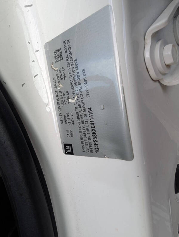 2012 Buick Verano Leather Group