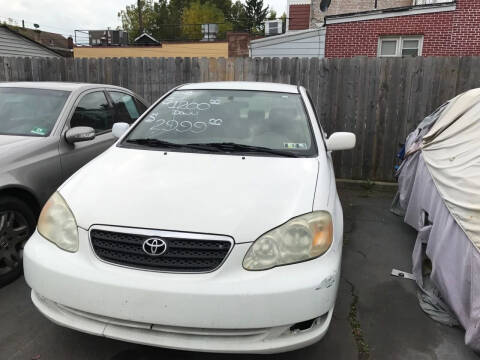 2005 Toyota Corolla for sale at Chambers Auto Sales LLC in Trenton NJ