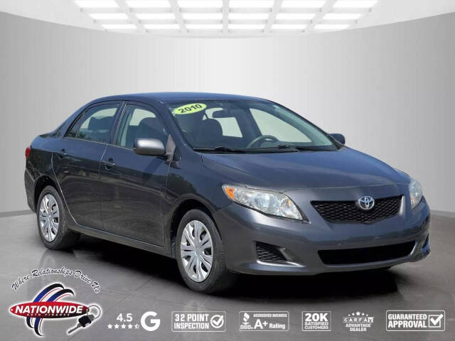 2010 Toyota Corolla for sale at Used Cars Toledo in Oregon, OH