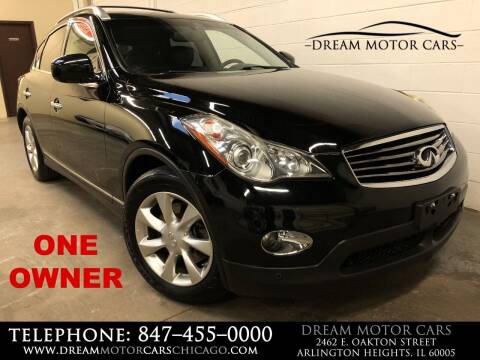 2010 Infiniti EX35 for sale at Dream Motor Cars in Arlington Heights IL
