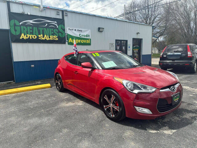 2013 Hyundai VELOSTER for sale at GREATNESS AUTO SALES in Green Bay, WI