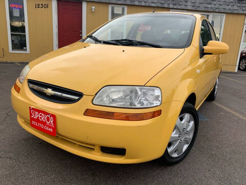 2006 Chevrolet Aveo for sale at Superior Auto Sales, LLC in Wheat Ridge CO
