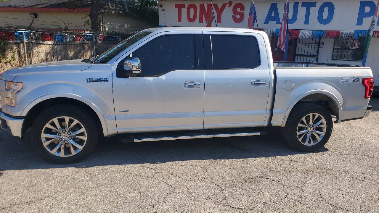 Used Car 2016 Ford F-150  Lariat 4x2 4dr Supercrew 6.5 Ft. Sb For Sale Under $25,000 In San Antonio, Texas