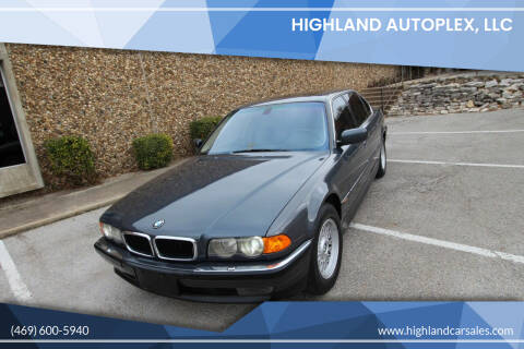 2000 BMW 7 Series for sale at Highland Autoplex, LLC in Dallas TX