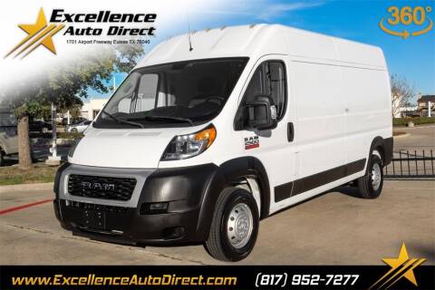 2020 RAM ProMaster for sale at Excellence Auto Direct in Euless TX