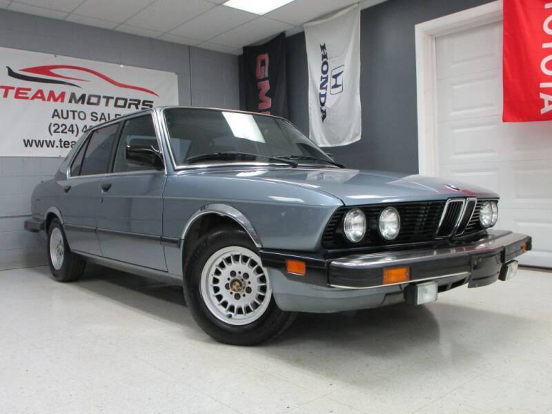 1987 BMW 5 Series for sale at TEAM MOTORS LLC in East Dundee IL