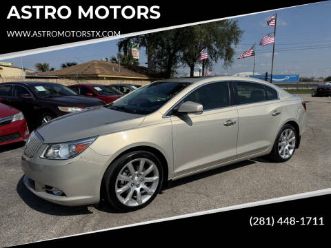 2012 Buick LaCrosse for sale at ASTRO MOTORS in Houston TX