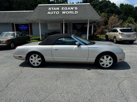 2005 Ford Thunderbird for sale at STAN EGAN'S AUTO WORLD, INC. in Greer SC