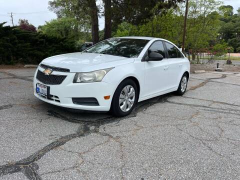 2012 Chevrolet Cruze for sale at Integrity HRIM Corp in Atascadero CA