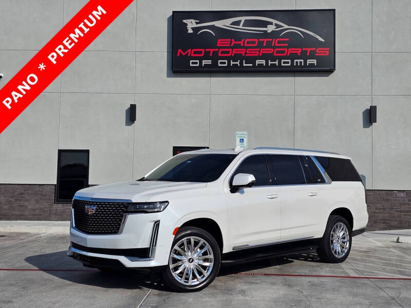 2022 Cadillac Escalade ESV for sale at Exotic Motorsports of Oklahoma in Edmond OK