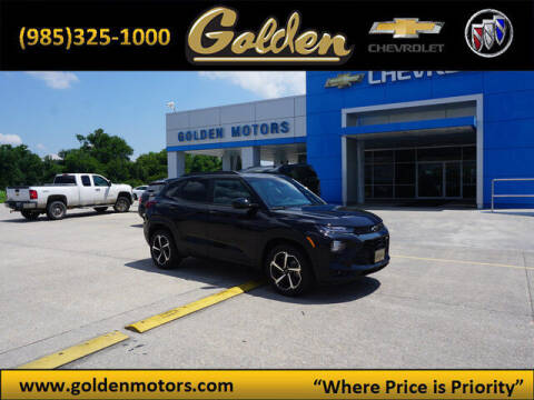 2023 Chevrolet TrailBlazer for sale at GOLDEN MOTORS in Cut Off LA