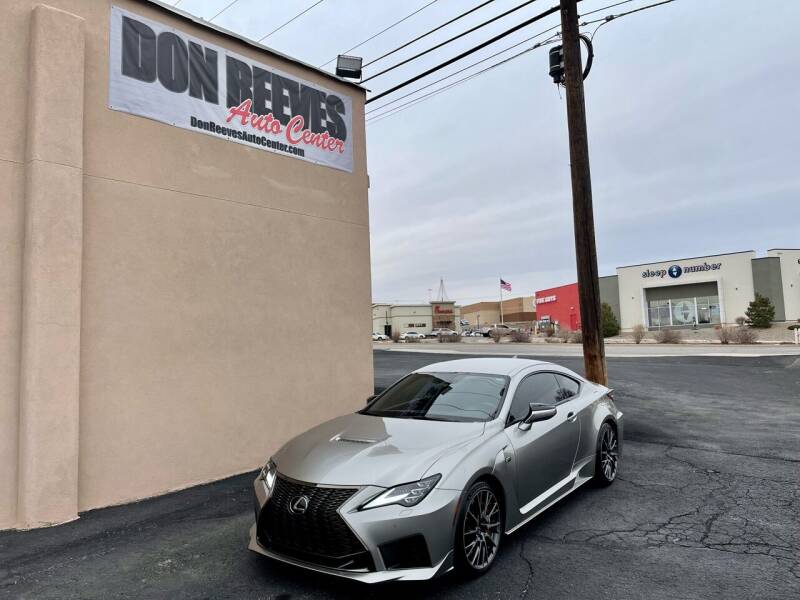 2020 Lexus RC F for sale at Don Reeves Auto Center in Farmington NM