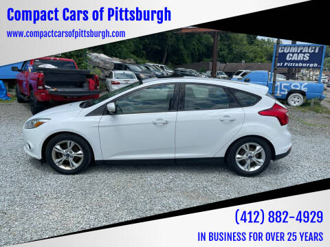 2014 Ford Focus for sale at Compact Cars of Pittsburgh in Pittsburgh PA