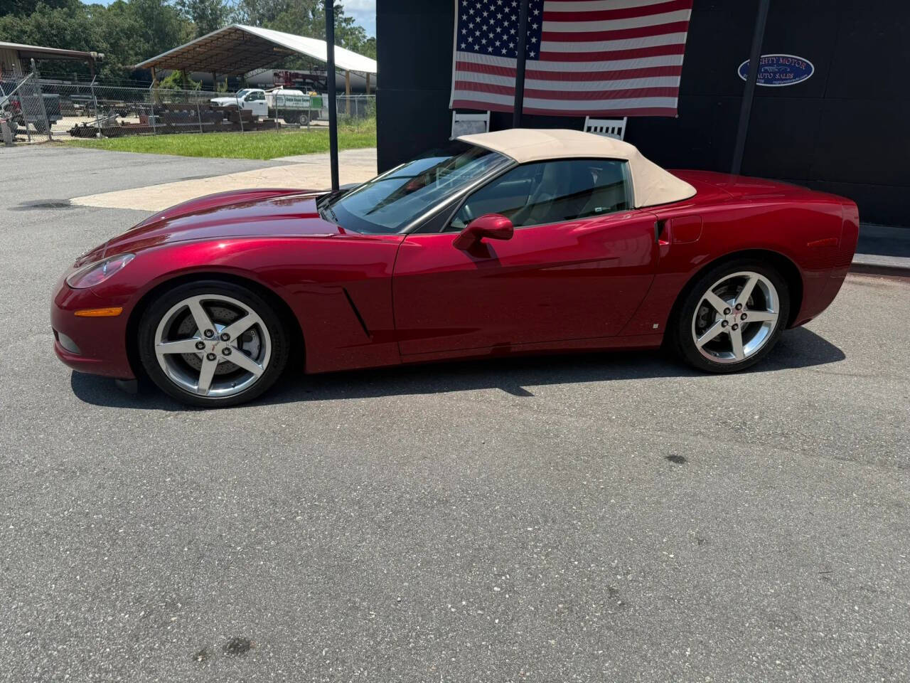 Red 2006 Chevrolet Corvette Base Convertible 2dr Convertible 2
