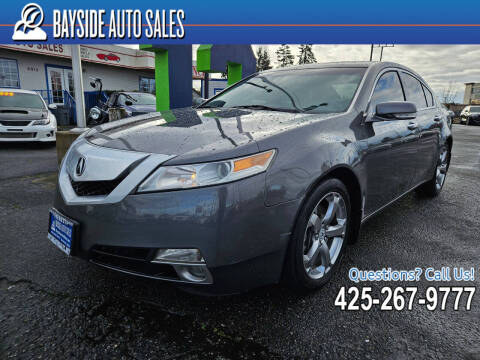 2010 Acura TL for sale at BAYSIDE AUTO SALES in Everett WA