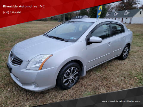 2011 Nissan Sentra for sale at Riverside Automotive INC in Aberdeen MD