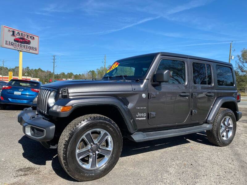 2019 Jeep Wrangler Unlimited for sale at #1 Auto Liquidators in Callahan FL