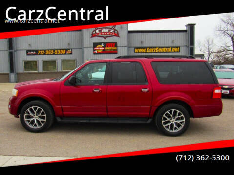 2015 Ford Expedition EL for sale at CarzCentral in Estherville IA