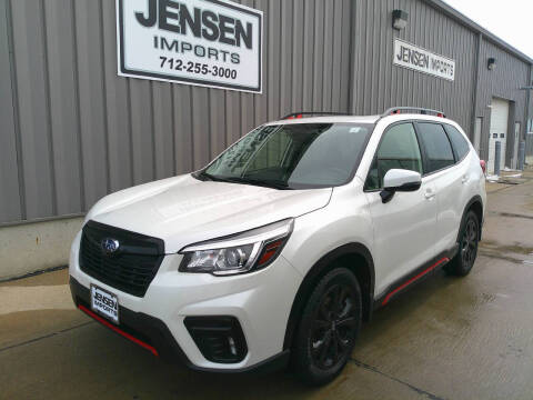 2020 Subaru Forester for sale at Jensen's Dealerships in Sioux City IA