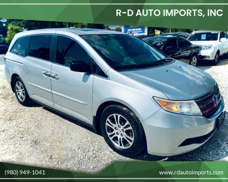 2012 Honda Odyssey for sale at R-D AUTO IMPORTS, Inc in Charlotte NC