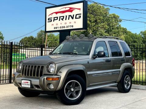 2004 Jeep Liberty for sale at Spring Motors in Spring TX