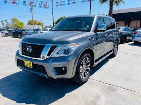 2019 Nissan Armada for sale at A AND A AUTO SALES in Gadsden AZ
