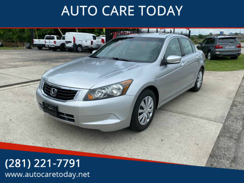 2010 Honda Accord for sale at AUTO CARE TODAY in Spring TX