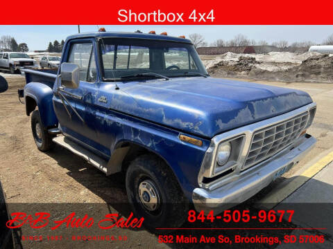 1978 Ford F-150 for sale at B & B Auto Sales in Brookings SD