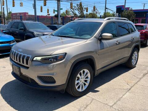 2021 Jeep Cherokee for sale at SKYLINE AUTO in Detroit MI