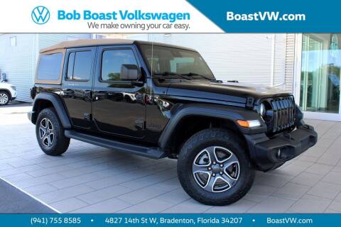 2020 Jeep Wrangler Unlimited for sale at Bob Boast Volkswagen in Bradenton FL